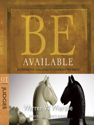 cover image of Be Available (Judges)